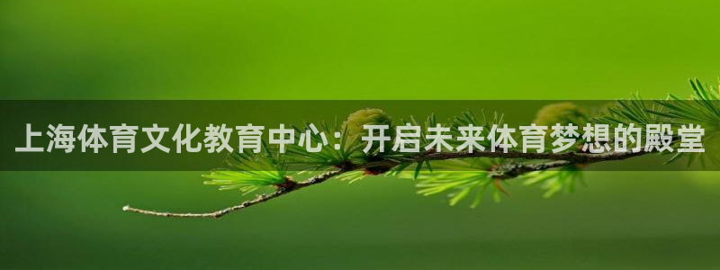 米兰体育官网下载平台注册流程图:上海体育文化教育中心:开启未